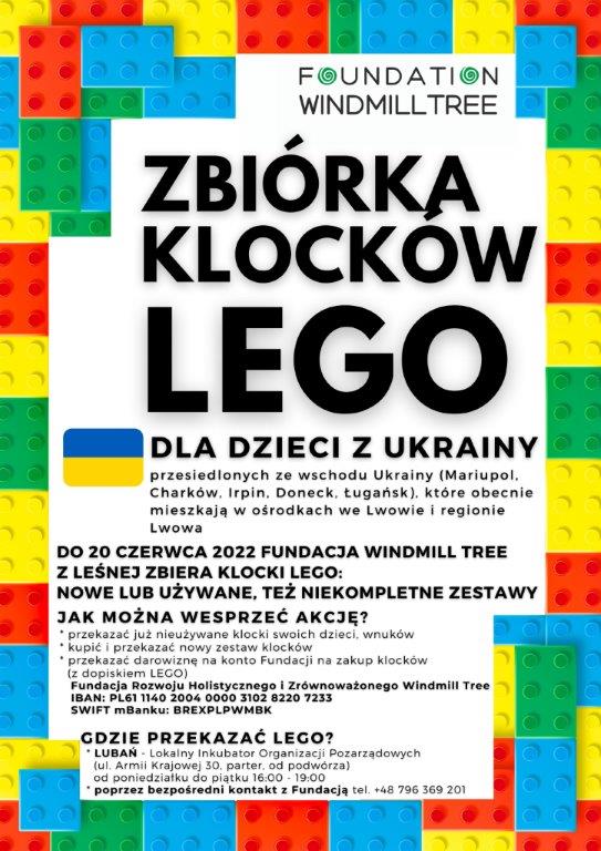 Zbiórka LEGO plakat