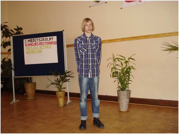 II Międzyszkolny Konkurs Recytatorski Poezji w Języku Niemieckim
